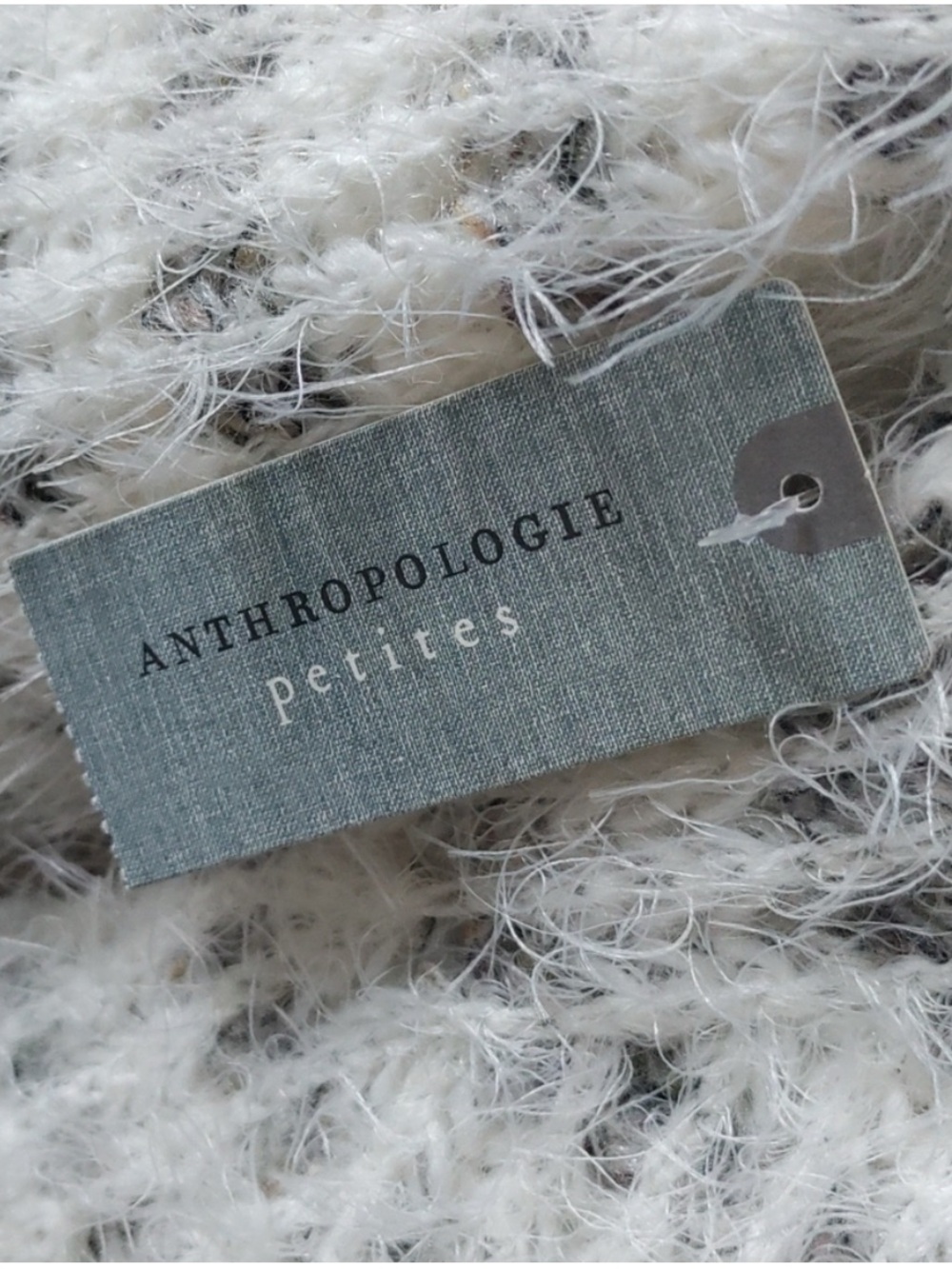 Anthropologie Sleeping On Snow I Shelby Eyelash Wool Alpaca Mix Sweater Dress - Picture 10 of 11